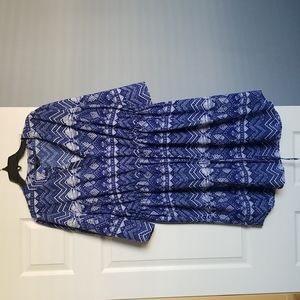 Mile Gabriel 18/20 blue pattern